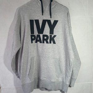 Ivy Park Oversized Logo Drawstring Hoodie Size M